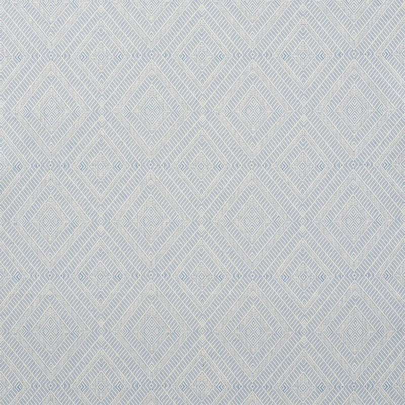 Geometric Weave Indoor/Outdoor Fabric, Chambray