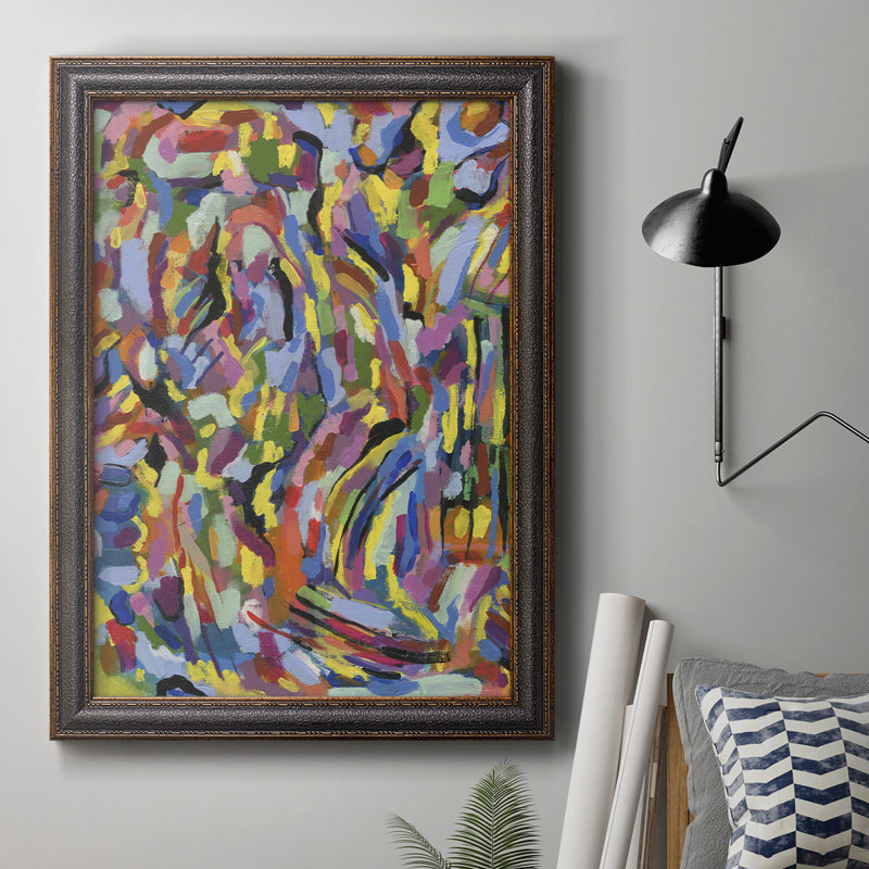 Scram I, toile encadrée de qualité supérieure - prête à être accrochée, H 27 po x l 18 po x P 2,5 po