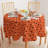 Geometric Round Halloween Tablecloth-893876754-884488520
