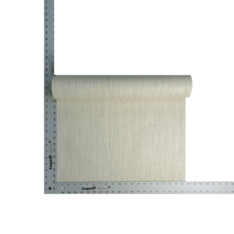 Papier peint texturé imitation toile beige