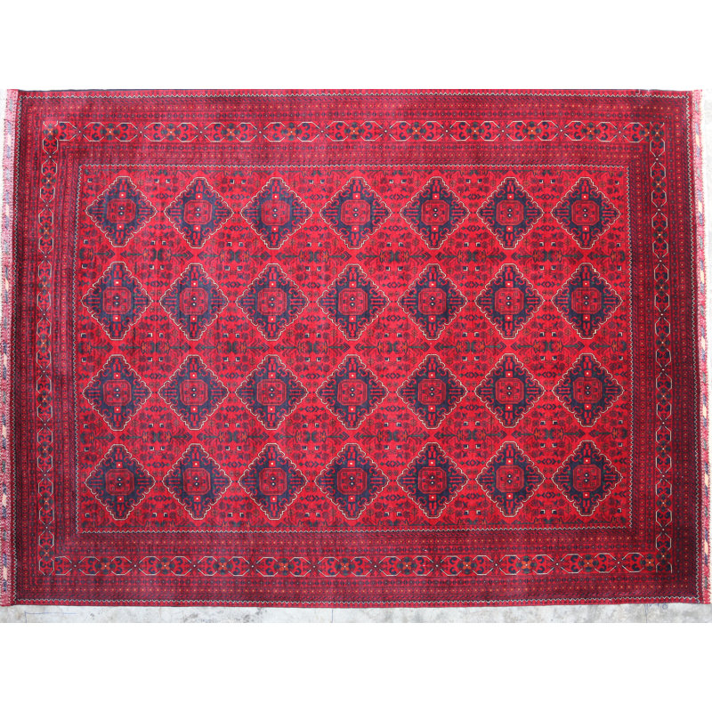 Wool Moroccan Area Rug, Rectangle 8'1" x 10'9"