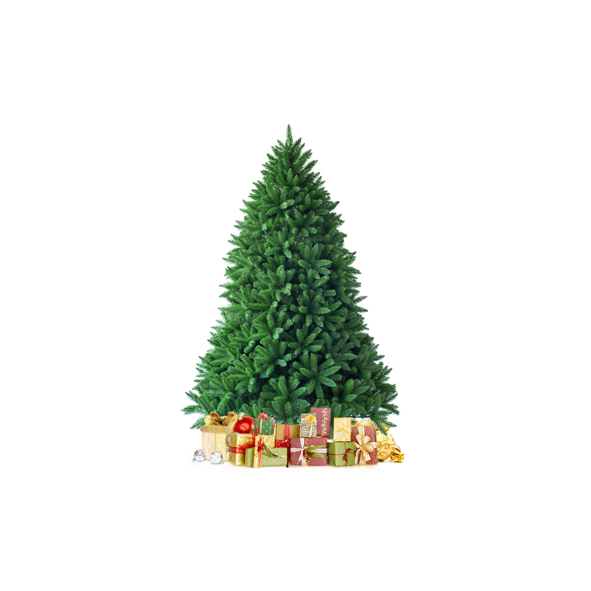 Artificial Fir Christmas Tree, 7.5' H