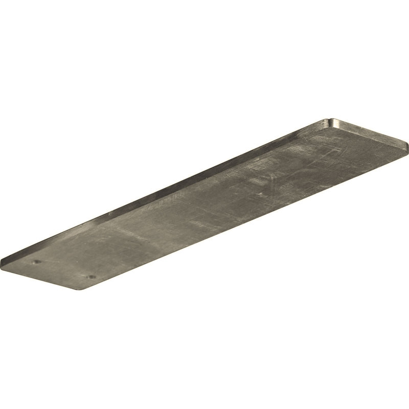 Support de soutien caché Logan, Acier Inoxydable, 3 po x 14 po