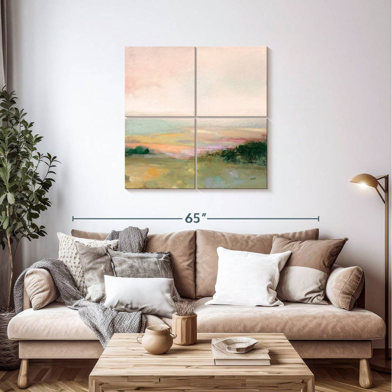 Avery Dark Glowing Valley, 38" H x 38" W