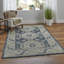 Nanayaw Hand Knotted Wool Geometric Area Rug-836202287