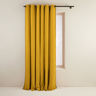 Nino Linen Curtain Single Panel