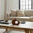 Decorative Mango Wood Table Vase for Home Decor Accent - Modern Cutout Flower Vase for Living Room, Office and Entryway Display-845709827-818313816
