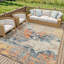 Cebes Modern Boho Burnt Orange Area Rug-930386600