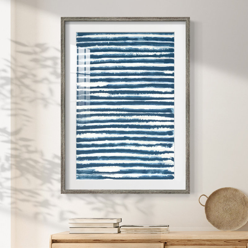 Printed Slats VI -Framed Print