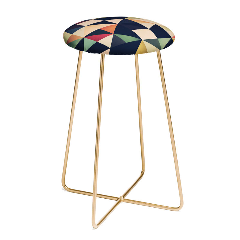 Tabouret 25" à barreaux tessellate