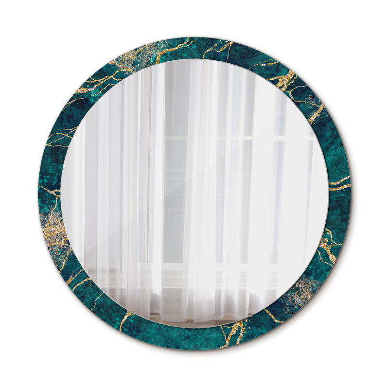 Huldar Glass Flat Wall Mirror