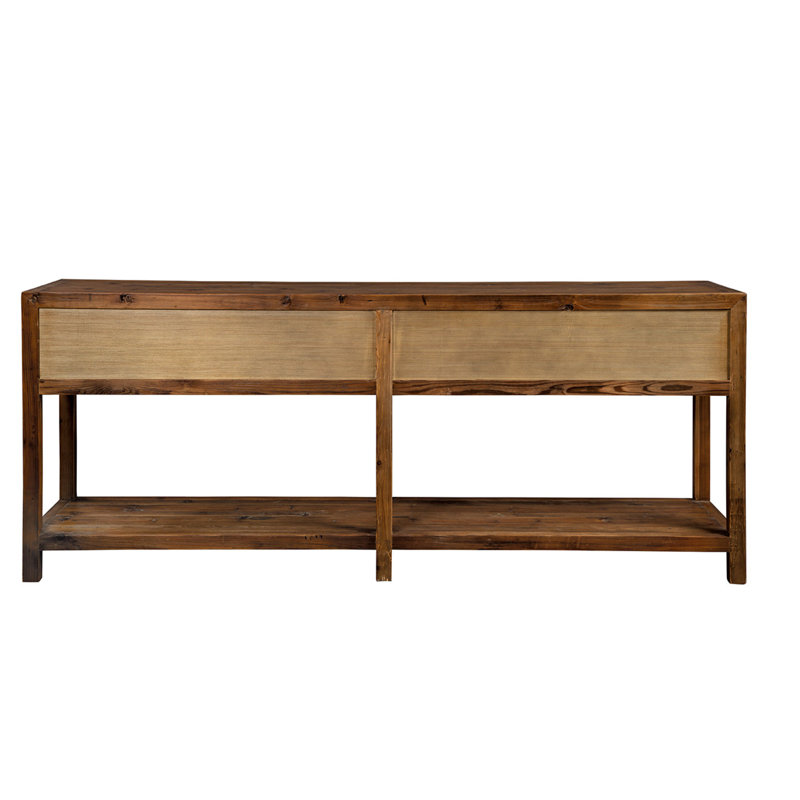 Apothecary 86'' W Solid Wood Sideboard