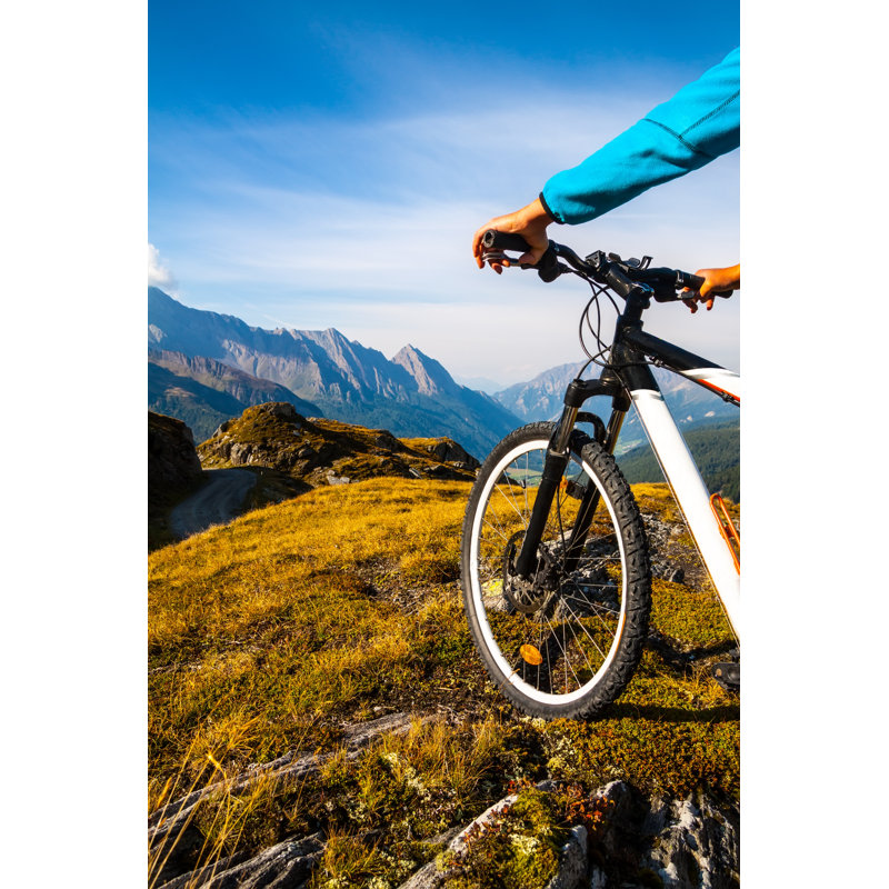 Navigate With GPS In The Mountain - Wrapped Canvas Print, 122cm H x 81cm W x 3.8cm D