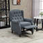 Fauteuil inclinable standard en cuir de 42 po de largeur-320225105