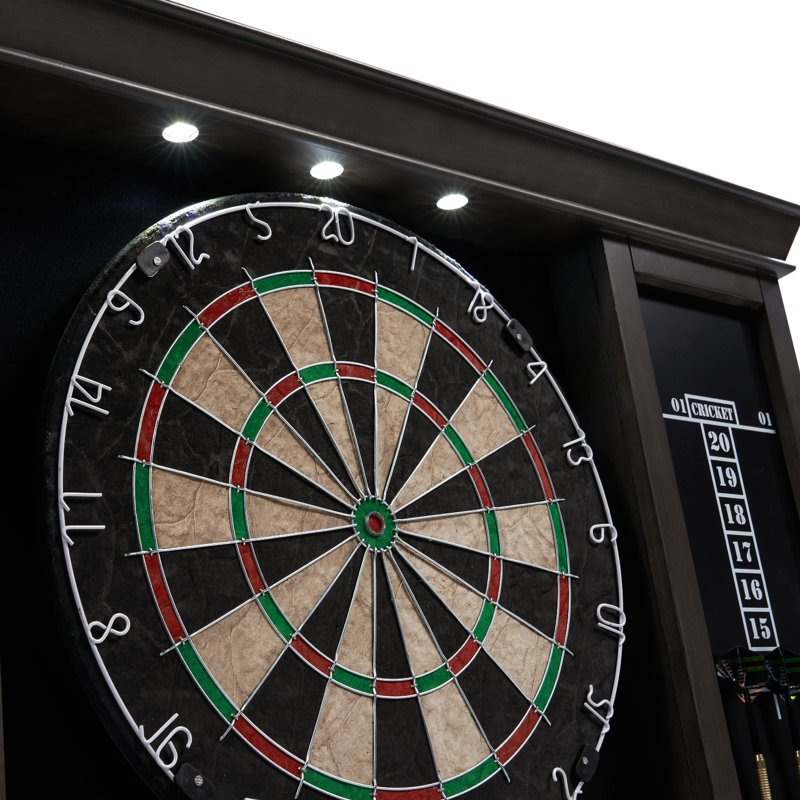 Barrington Palmer Dartboard Cabinet With Led Lights