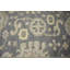 Tapis oriental gris Oushak Chobi Mute 10X14