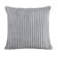 Revêtement modulaire contemporain en velours côtelé gris 6 pièces Contemporary - 2 fauteuils sans accoudoirs, sièges d'angle, repose-pieds avec coussins