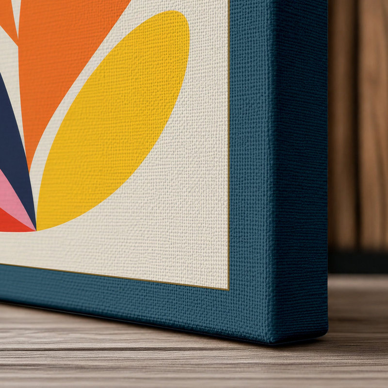 Print, 36x24 - 91.4 x 61.0 cm, Teal Border