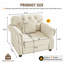 Fauteuil Chesterfield capitonné en velours, 105 cm L x 76 cm P x 86 cm H