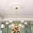 Veturia 16-Light Sputnik/Sphere Chandelier with Textured Glass Globes