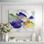 Violet Botanic Painting by Jennifer Hollack Raboin-39774349-39774350