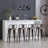 Saleh Counter Stool with Metal Frame-2028004520-2021325166