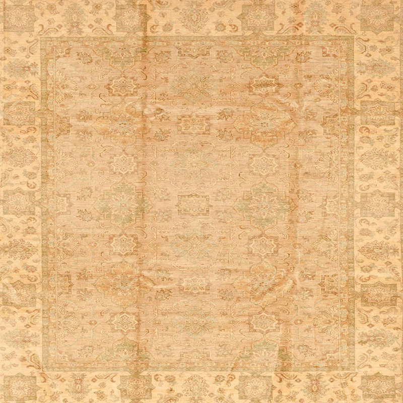 Tapis abstrait moderne 3891, Carré 6 pi