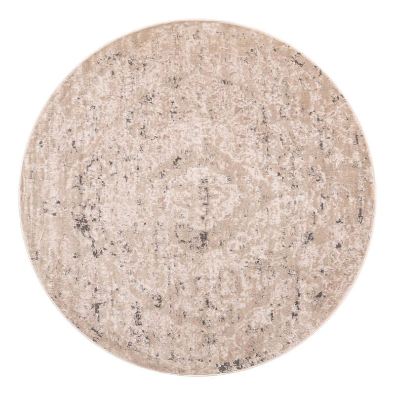 Cantrell Oriental Indoor Rug, Round 3'1"
