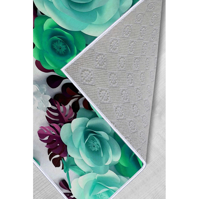 Premium Hall Carpet - 100% Polyester, 39.4 x 78.7 inches | Antibacterial, Non-Slip PVC Underside, 3D Digital Printing | Machine Washable, 0.3-inch Pile Height, Durable & Stylish for Home Décor