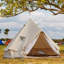 Tente mongole pour 4-5 personnes avec moustiquaire et ventilation
