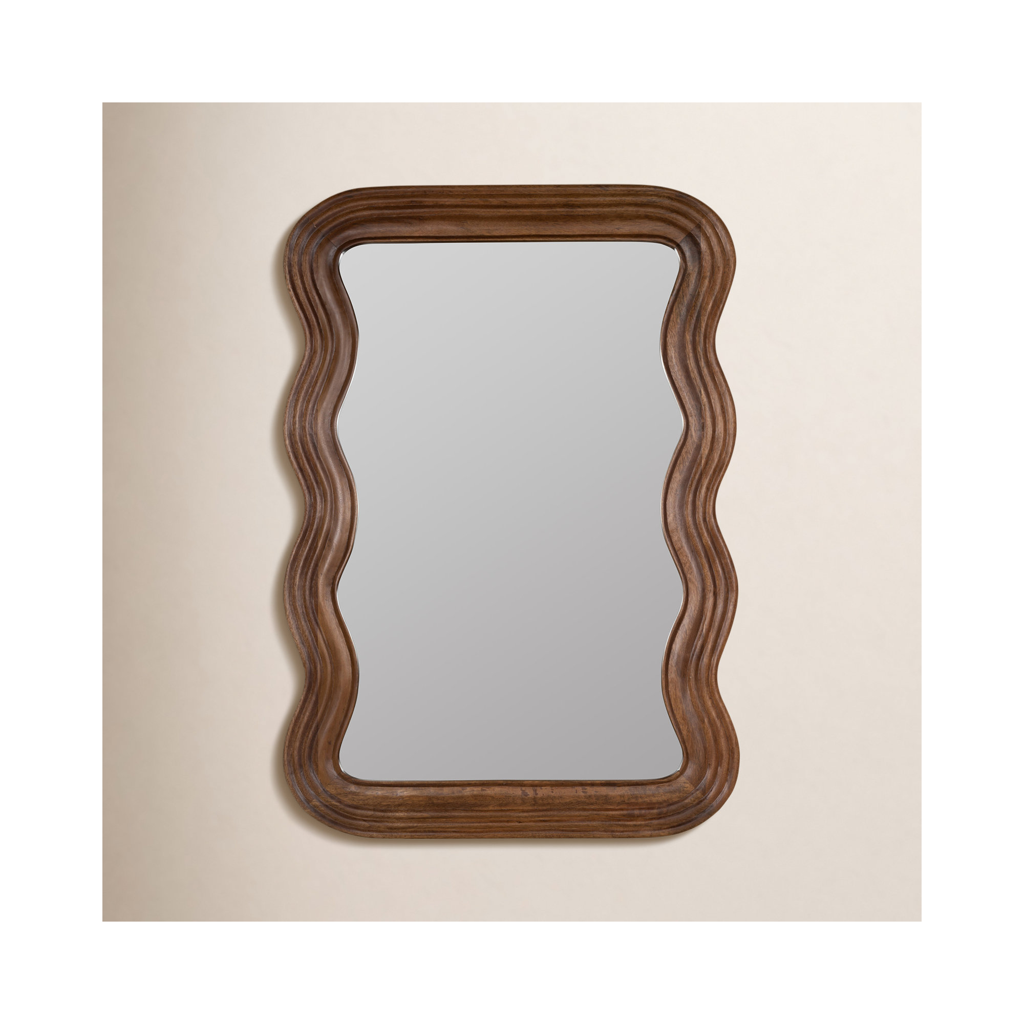 Axinia Mirror, Brown
