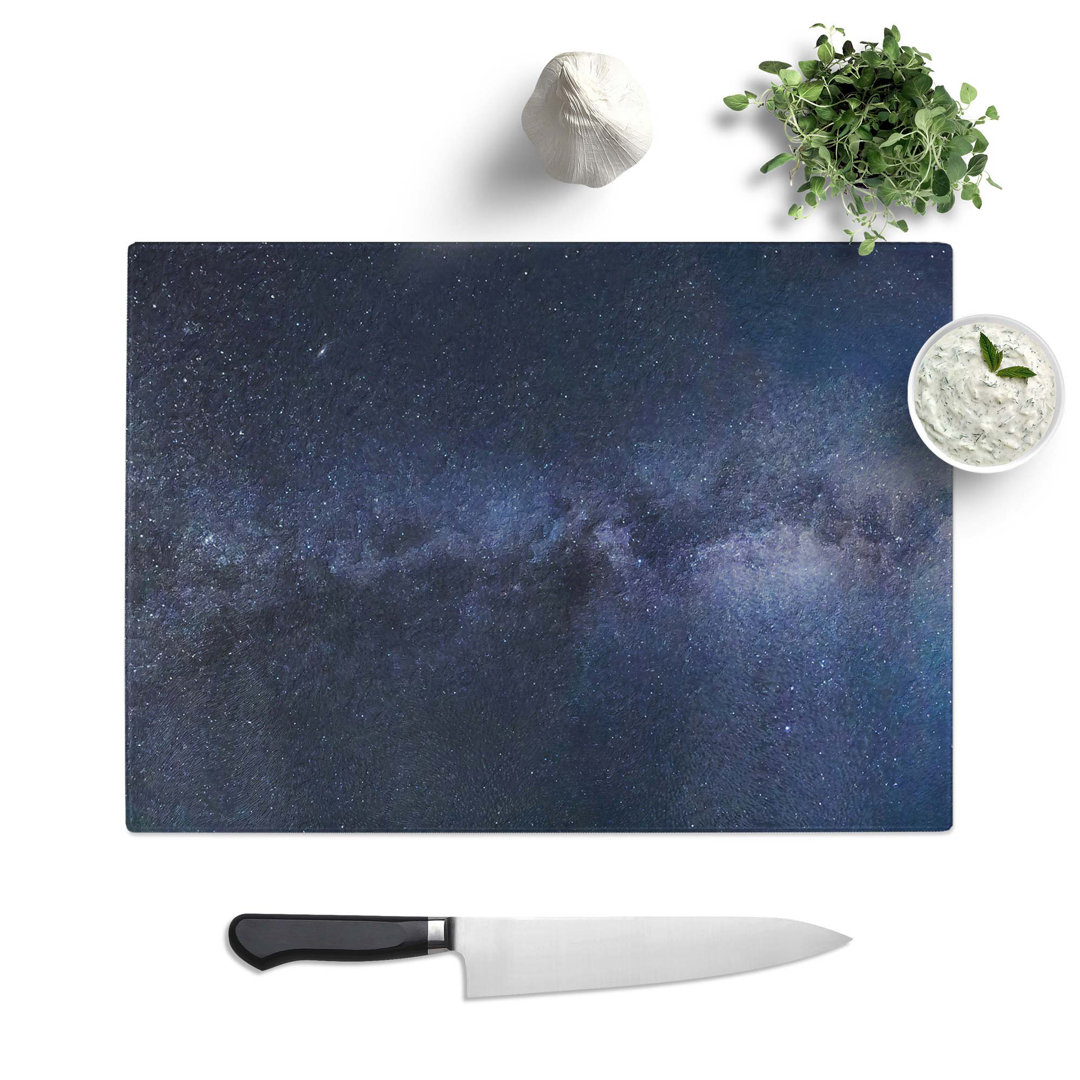 Tempered Glass Universe Vol.59 in Abstract Chopping Board