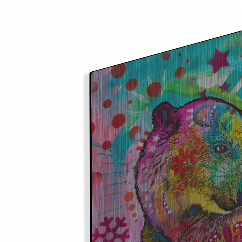 "Ours polaires 2" par Dean Russo, H 36 po x l 36 po