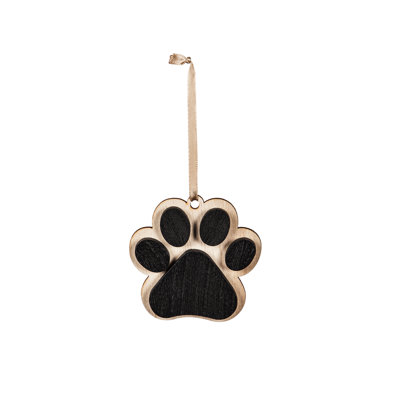 Ornement suspendu en bois personnalisable