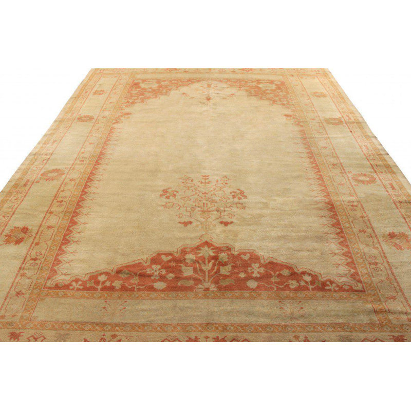 One-of-a-Kind 9'6" x 12'7" Hand Knotted Area Rug