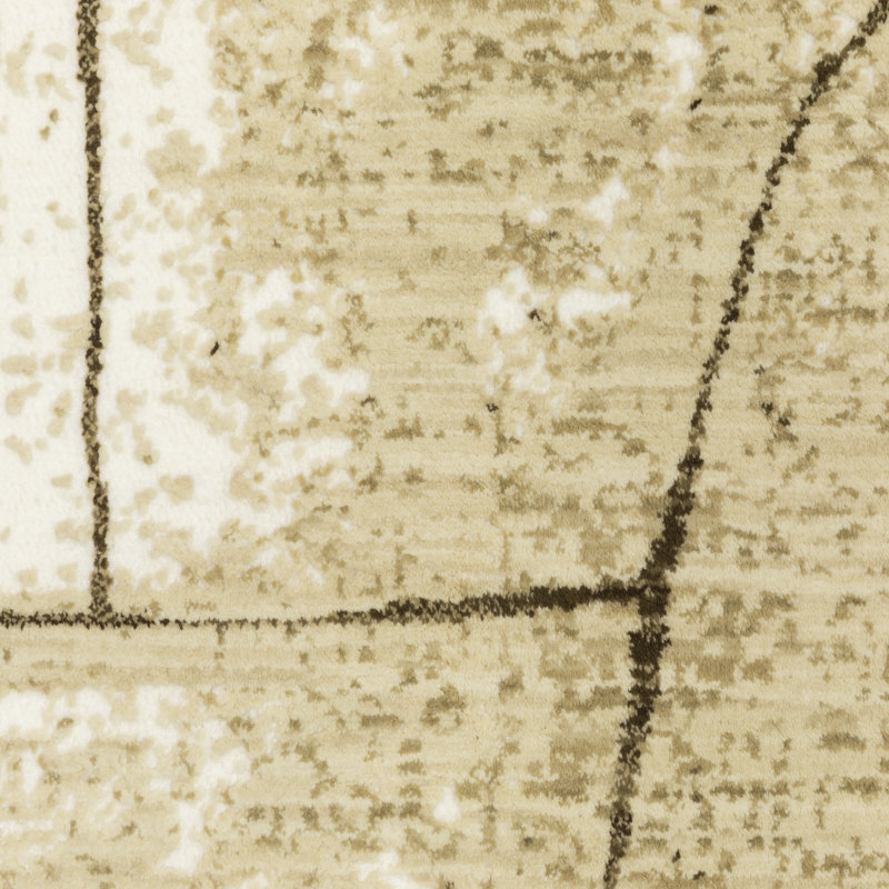 Borisav Geometric Indoor Rug, Rectangle 3'3" x 5'