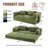 Convertible Sleeper Sofa Bed-197031460