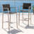 29.50" Barstools with Rust-Proof Aluminum Frame Set of 2