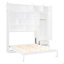 Grand lit escamotable mural avec armoire supérieure-2036262740
