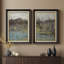 Ensemble de 2 œuvres d'art encadrées de qualité supérieure sur toile de qualité supérieure avec cadre de 26 po x 36 po-294224716
