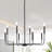 Kaymarie 8-Light 31.5"W Candle Style Classic/Traditional Chandelier with UL Certified for Living Room