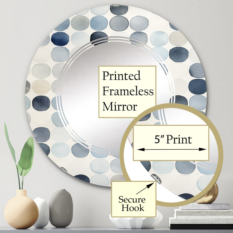 Miroir mural Corlew, 24 po x 24 po