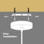 Braided Ceiling Pendant Light Fitting with E27 Lamp Holder - Suspended Design-1296471036