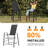 Metal Outdoor Stacking Dining Side Chair-1411024147