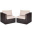 59'' Wide Straight Wicker Loveseat with Cushions-1823065363