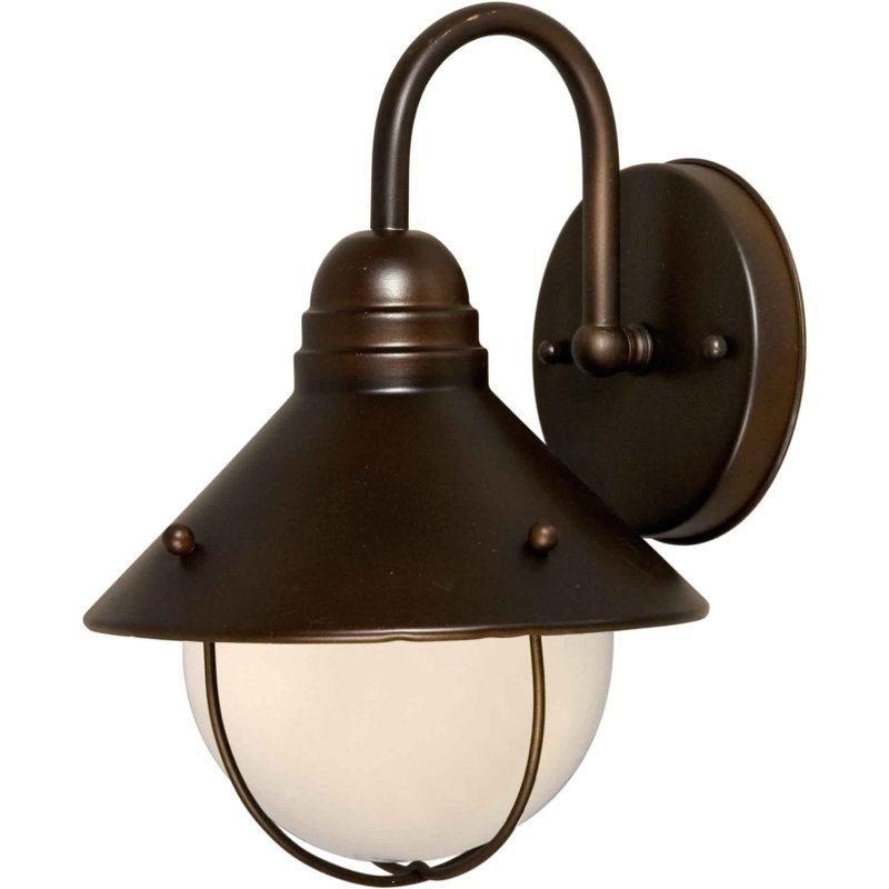 Luminaire de grange d’extérieur 1 lumières Manfredi, Bronze Antique