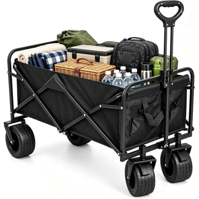 102 cm H x 50 cm W Utility Cart with Wheels