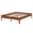 Classic Wood Platform Bed Frame with Wood Slat Metal Support-590430832-590430833