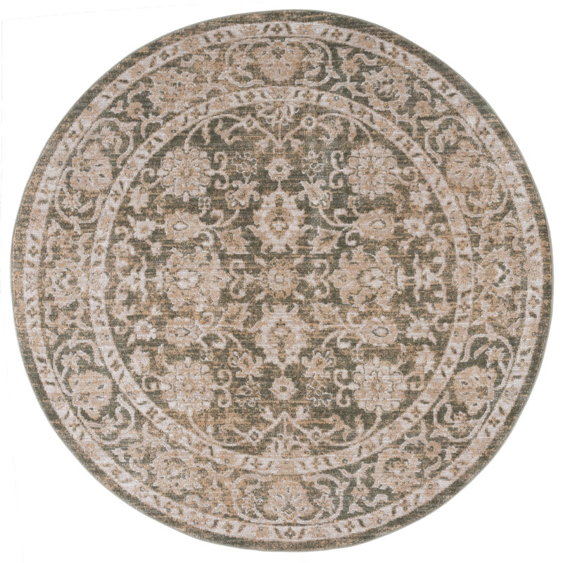 Tapis oriental Hazel Performance, Rond 8 pi