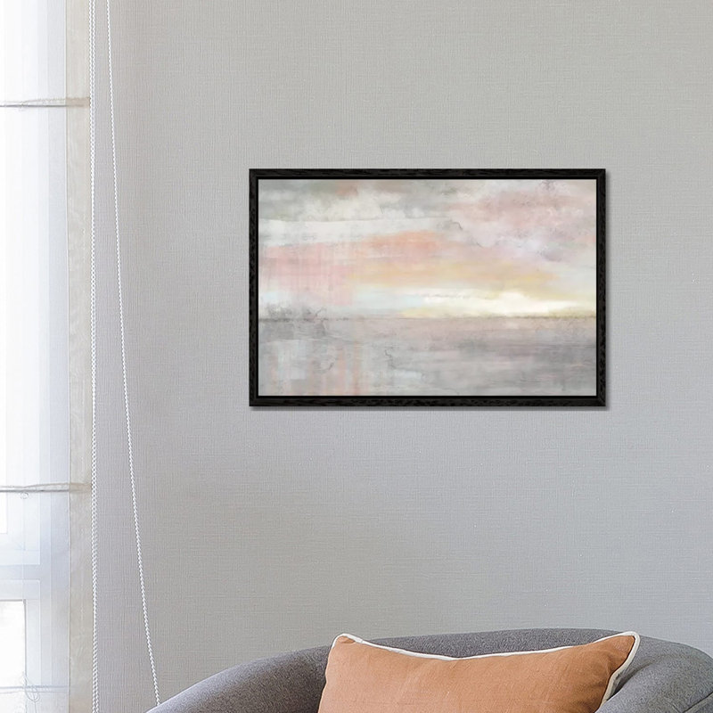 Early Morning by Nan - Painting on Canvas, 66.04 cm H x 45.72 cm W, Black Framed